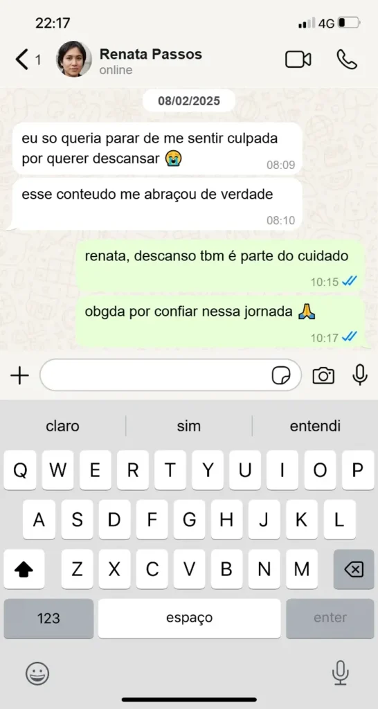 depoimento Renata passos